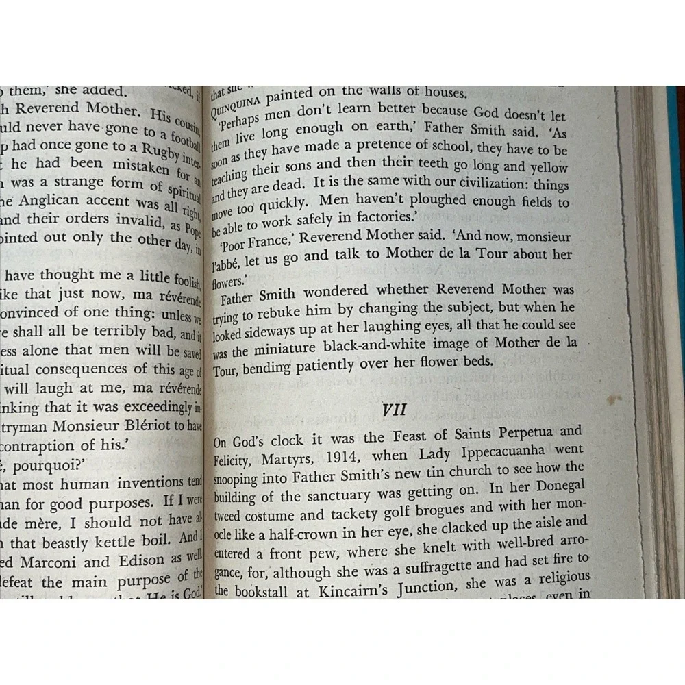 THE WORLD, THE FLESH, AND FATHER SMITH BY BRUCE MARSHALL BOOK‎ Vintage HC 1945